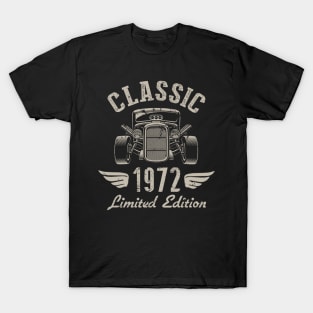 50 Year Old Gift Classic 1972 Limited Edition 50th Birthday T-Shirt
